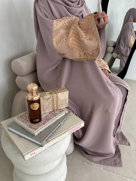 Dusty Pink Abaya
