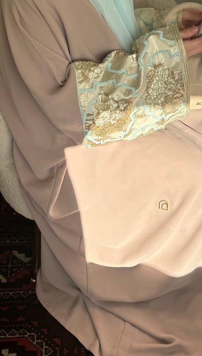 Mint Blue Abaya
